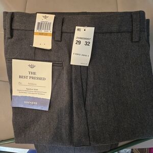 Dockers Charcoal Men's Dress Pants - Athletic Fit